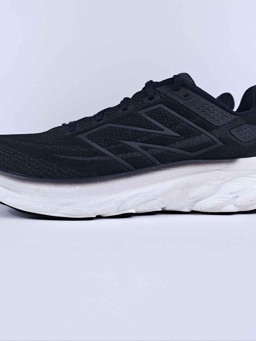 New Balance 1080 v13 Mens 12.5 Wide 2E Max Cushion Road Running Shoes Black - Picture 11 of 16